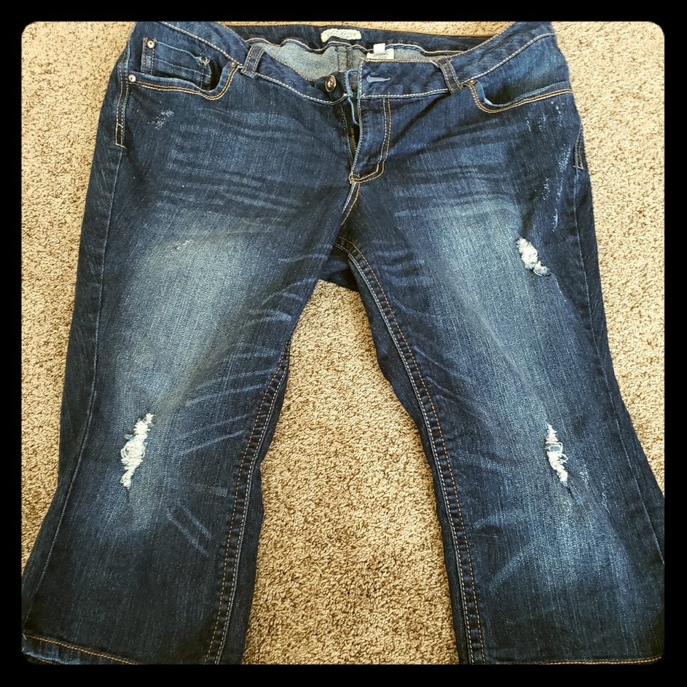Denim Capris
